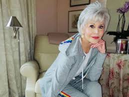 Jane fonda, american film actress, daughter of henry fonda, noted for her political activism, especially during the vietnam war. Jane Fonda Is Making Tracksuits For Covid 19 Relief Vogue Arabia