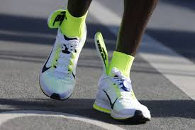 Marathons are currently being run, but here's what else is going on today thanks to my colleague. Kenyan Marathoner Falls Short Of Record After Nike Shoes Fail Wsj
