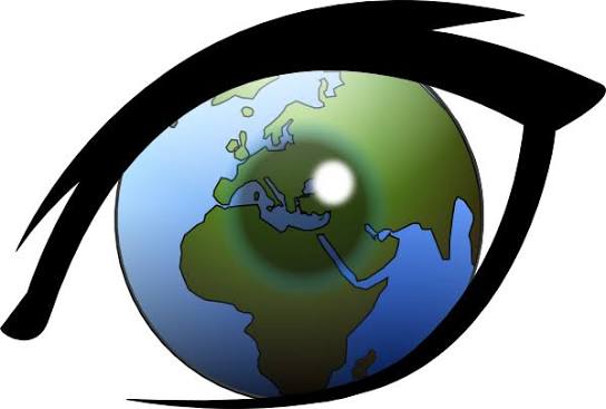 Eye Can See The World Different View Clip Art at Clker.com - vector clip art  online, royalty free & public domain