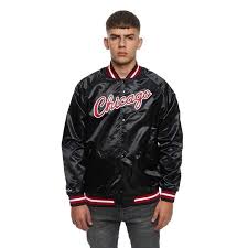 Maybe you would like to learn more about one of these? Mitchell Ness Chicago Bulls Jacket Black Lightweight Satin Jacket Bludshop Com