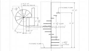 You can build your own spiral staircase with a little bit of welding skill and about $400.00 worth of steel, even at current higher steel prices. Spiral Staircase Measurements Design Pdf Best Staircase Ideas Pics 70 Spiral Staircase Plan Circular Stairs Spiral Staircase Dimensions