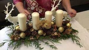 Wir haben ihnen die 8 schönsten ideen zusammengestellt. Diy Langlicher Adventskranz Gesteck 2017 Mit Kerzen Youtube