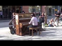 Tom Brier Plays Piano In Downtown Santa Cruz Youtube Santa Cruz Cruz Downtown