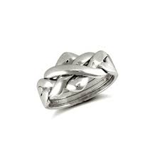 Maybe you would like to learn more about one of these? Silver Large 4 Piece Puzzle Ring Rings From Hillier Jewellers Uk