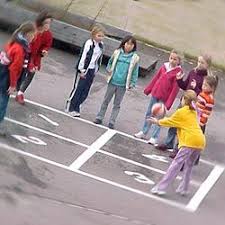 Swipe the ball to play four square. Foursquare Ball Game A Favorite Playground Game In Elementary School I Haven T Thought Of This Game In Idk H Playground Games School Playground School Games
