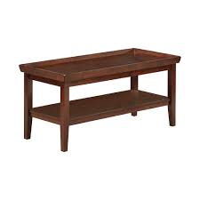 Ledgewood Coffee Table Espresso Brown Johar Furniture Solid Wood Coffee Table Coffee Table Coffee Table With Storage
