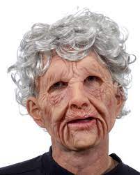 Likely stemming from grootma, a word that young children often mispronounce. Oma Maske Aus Softlatex Grossmutter Maske Horror Shop Com