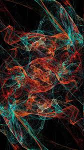 Abstract Black And Orange Wallpaper 4k Beautiful Portrait Desktop Backgrounds Abstrak