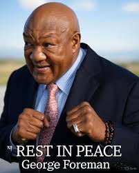 BREAKING: Heavyweight champion George Foreman has reportedly died