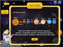 Menu media pembelajaran tata surya. Aplikasi Media Pembelajaran Sistem Tata Surya Untuk Sekolah Dasar Learning Media Application About The Solar System Tata Surya Media Interaktif Sekolah Dasar