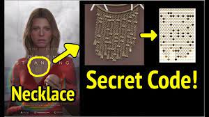 Death Stranding: Hidden Necklace Code in Lindsay Wagner Poster - YouTube