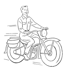 Maybe you would like to learn more about one of these? Motorcycle Coloring Pages Free Printable For Kids
