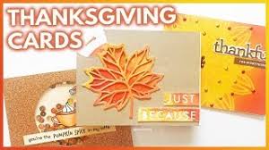 After all, it is the best time of the season in addition to this, you will also discover funny cards, vintage cards, invitation cards, and handmade thanksgiving cards to make! 3 Easy Diy Thanksgiving Cards To Share With Family And Friends Youtube