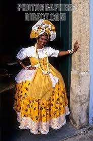 Brazilian Women Culture Stock Photography Image Of Bahia Woman In Traditional Dress Salvador Traditional Dresses Brazilian People Traditional Outfits