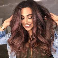 Image Result For Spring Summer Hair Color Trends 2018 Burgundy Hair Hair Color Dark Hair Styles