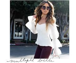 6 Different Types Of Bell Sleeves For Everyday Looks Fashion Fashion News Comfy Fashion