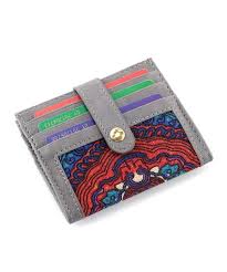 This credit card pocket tool looks more like something an art or design student might have carried 10 years ago. Women S Credit Card Holder Case Front Pocket Bifold Multi Slot Wallet With Snap Button Closure Retro Grey Cs18exymw22