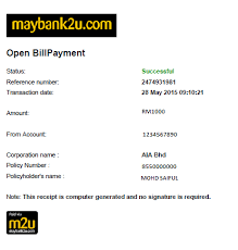 V once you have made the payment via maybank 2u, do not forget to submit settlement instruction via www.hlebroking.com. Https Www Aia Com My Content Dam My En Docs Faqforms Payment Method Pdf