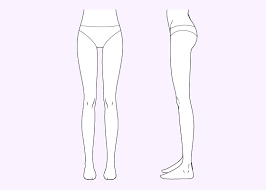 How to draw anime for beginners: How To Draw Female Anime Legs Tutorial Animeoutline