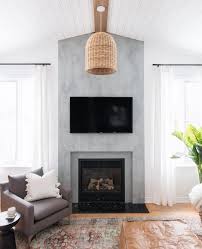 Leclair Decor On Instagram So Many People Ask Us About Our New Fireplace It S Simply A 2 Inch Drywa Fireplace Design Contemporary Fireplace Indoor Fireplace