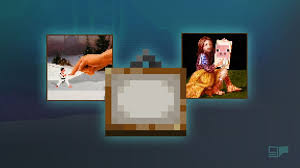 Place a block in front of the piston that blends. How To Make Images In Minecraft Gprotal Wiki