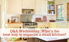 help organizing my small kitchen