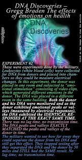 Dna Discoveries Gregg Braden The Effects Of Emotions On Health Quantum Physics Spirituality Quantum Consciousness Spirit Science