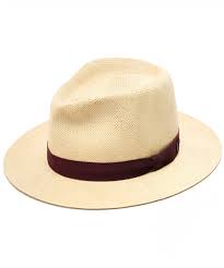 It is typically creased lengthwise down the crown and pinched near the front on both sides. Bailey Beige Straw Pencer Fedora Hat Jules B