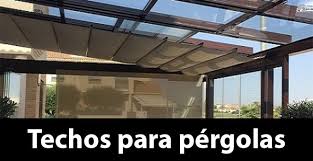 Pergolas con acero, madera, policarbonato y/o cristal. Techos Para Pergolas Al Mejor Precio Del Mercado