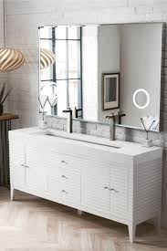 Double vanity cabinet with 2 mirrors in white with 281 reviews. Linear 72 Double Bathroom Vanity Glossy White
