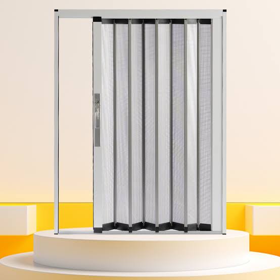 Cửa lưới xếp lá nhôm
