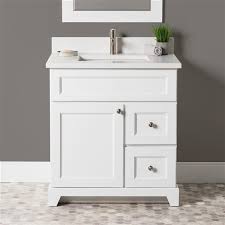 Maybe you would like to learn more about one of these? St Lawrence Cabinets London Vanity With Carrera Quartz Top Single Sink 30 In White Rona