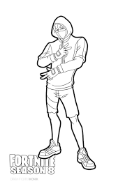 Dibujos De Fortnite Para Colorear Ikonik