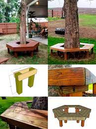 Maybe you would like to learn more about one of these? 11 Diy Tree Bench Plans Free Hexagonal And Square Designs