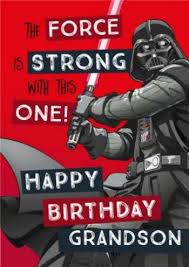 We did not find results for: Star Wars Grandson Birthday Card Darth Vader The Force Is Strong Moonpig