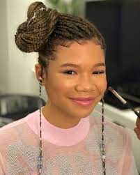 10 Times Storm Reid Made Us Want To Get Box Braids Box Braids Hairstyles Box Braids Styling Long Box Braids