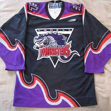 The lowell devils were an ice hockey team in the american hockey league playing in lowell, massachusetts, at the tsongas center. Authentic Lowell Lock Monsters Jersey 44 Bauer Ahl Blk 103601344