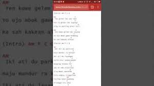 Chord Lagu Via Vallen Sayang