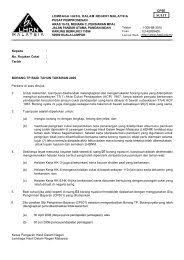 Surat pemberitahuan merupakan surat formal yang paling sering diterima atau dibuat. Soalan Lazim Borang B Lembaga Hasil Dalam Negeri