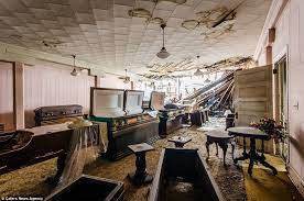 Without the body present, you won't have to pay for the mortician's. Photographer Bullet Captures Eerie Images Of An Abandoned Funeral Home In Jacksonville Daily Mail Online