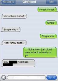 Knock knock jokes for your crush. Totally Harsh Breakup Texts Fun