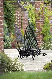 Large Butterfly Sculpture Butterfly Sculpture Butterfly Garden Art Metal Garden Art
