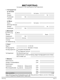 Rnk mietvertrag 525 wohnung din a4 6blatt. Mietvertrag Pdf Fill Online Printable Fillable Blank Pdffiller