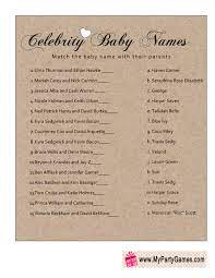 Add to favorites celebrity baby names, baby shower game printable, baby shower instant download, gender neutral baby shower games, blue silver baby shower. Free Printable Celebrity Baby Name Game Baby Name Game Celebrity Baby Names Baby Names