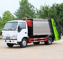 Japan ISUZU Mini Waste Compactor Truck 6 CBM Garbage Truck Compactor