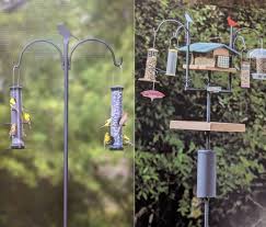 Heavy Duty Bird Feeder Pole System Our Basic Setup Can Start Simple And Become Elaborate As Your Backyard Bird Feeding Needs Change We Ll Help Backyard Birds Wild Birds Unlimited Bird Feeders