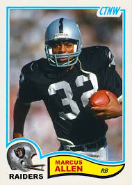 As a professional, allen ran for 12,243 yards and caught 587 passes for 5,412 yards during his career for both the los angeles raiders and the kansas city chiefs from 1982 to 1997. Blog Archives The Compleat Toronto Maple Leafs Hockey Card Compendium