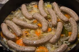 Oktoberfest Samstagseintopf Blaue Zipfel Kochen Wiesn Essen Hauptgericht