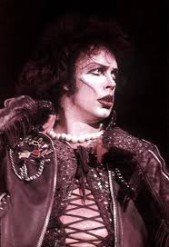 Tim Curry, starring as Mad Scientist Frank N Furter who enters singing 'I'm  Just A Sweet Transvestite From Transexual Transylvania' is a major talent  discovery. How many male performers could go through