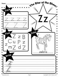 Letter Z Worksheet Tracing Coloring Writing More Tracing Worksheets Preschool Letter N Worksheet Letter S Worksheets